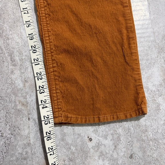 Gap Women's Tan Corduroy Cigarette High Rise 6R 28 Workwear Casual - Picture 4 of 7